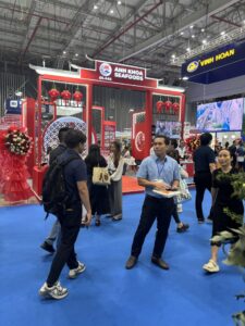 Gian hàng Anh Khoa Seafood tại Vietfish 2026