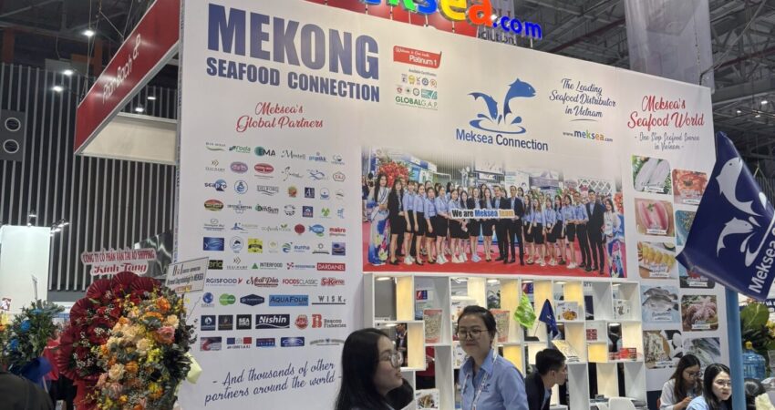 Gian hàng Mekong Seafood tại Vietfish 2026
