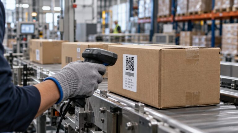 Truy xuất nguồn gốc sản phẩm bằng mã QR trên dây chuyền đóng gói