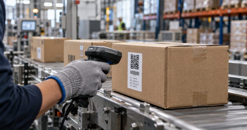 Truy xuất nguồn gốc sản phẩm bằng mã QR trên dây chuyền đóng gói